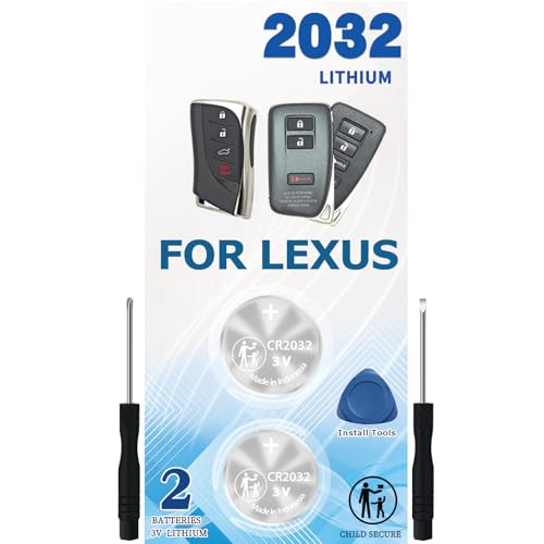 Key Fob Battery Replacement for Lexus RX ES NX is UX GX RC