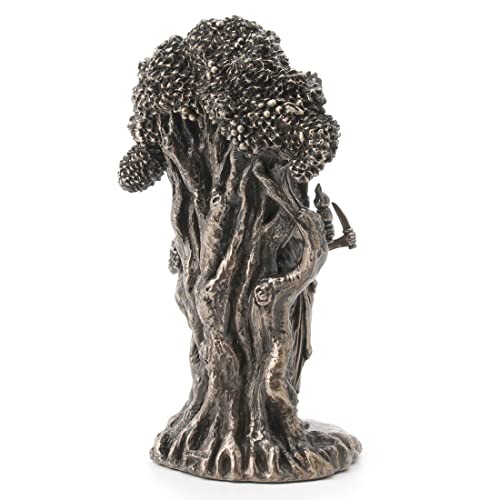 Estatua de Resina Hecate Triple Luna Bronze 7.25" miniatura 6
