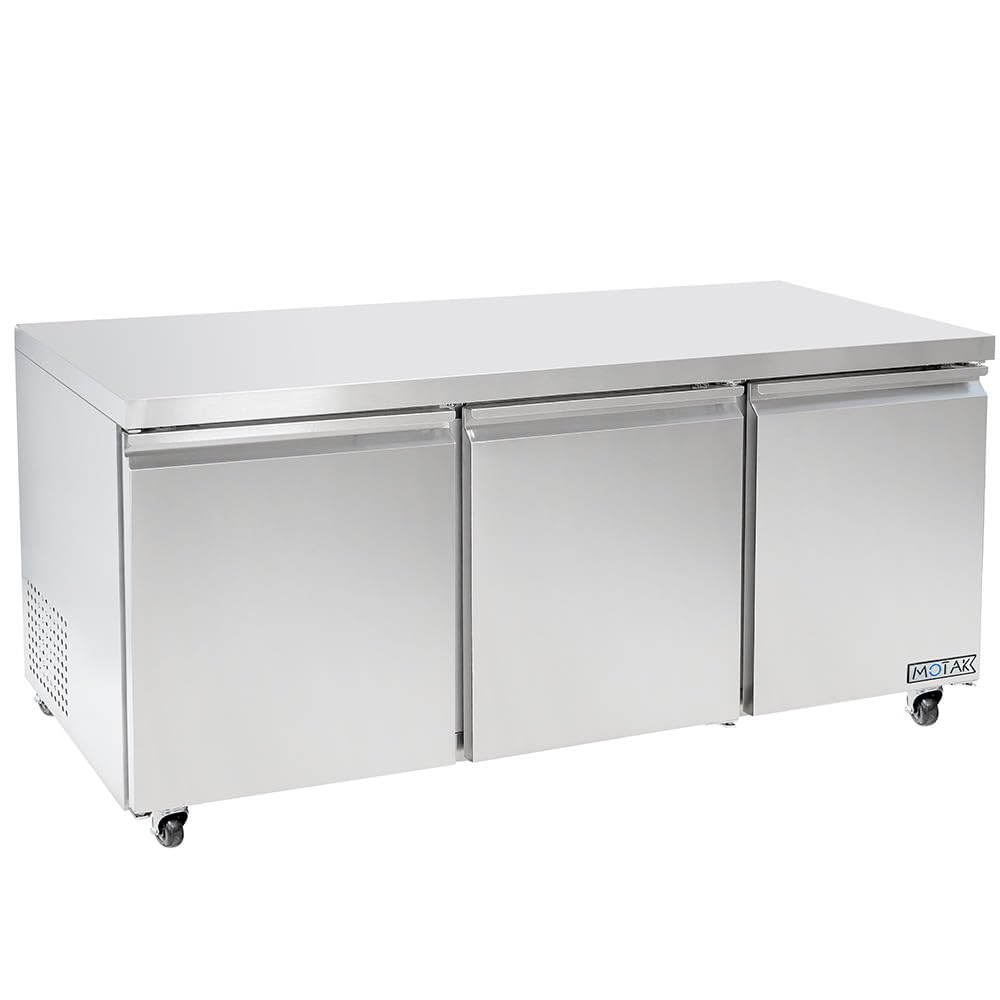72" W Undercounter Refrigerator by MOTAK – 75.20x32.68x38.58, In Description, Check Images, Model MUR-72-X