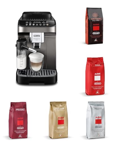 De’Longhi (デロンギ) 全自動コーヒーマシン マグニフィカEVO ECAM29081XTB コーヒー豆セットの商品画像（Amazon）