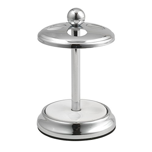 Popular Bath Toothbrush Holders, Isabella Collection, White/Chrome #TOP16