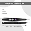 Smart NFC Social Media Wristband – Silicone QR Bracelet for Facebook, Instagram & Google Reviews | Waterproof | Lifetime Link Update | Analytics Dashboard (NFC-WB-INS-BLK-V1) #4