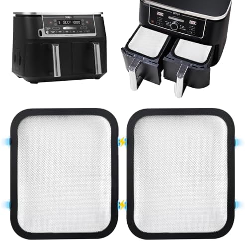 2 Rejilla Air Fryer Antisalpicaduras para Ninja Foodi MAX Freidor...
