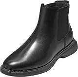 Cole Haan Men's Grand Shadowlite Chelsea Boots, Black/Black/Black Water Resistant, 12-M US