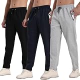 Hpbygstae, Pantalon de jogging pour homme, lot de 3, jogger, pantalon de survêtement athlé...