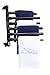THE ORIGINAL HANGING TOWEL RACK - BLACK
