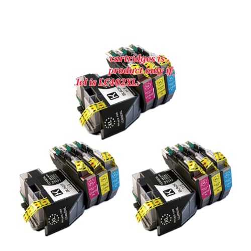 Cartucho LC402XL de inyección precisa para impresoras MFC-J5340DW MFC-J6740DW y J6940DW