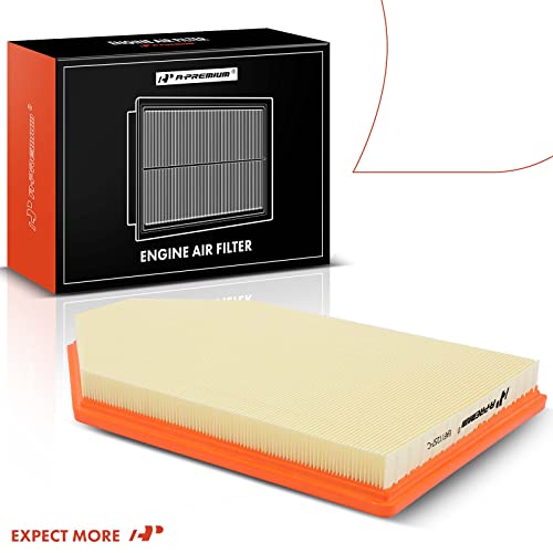 A-Premium Engine Air Filter Compatible With Chrysler 300 & Dodge Challenger, Charger, 2011-2022, 3.6L 5.7L 6.4L, Flexible Panel, Replace# 4861746Aa #TOP7