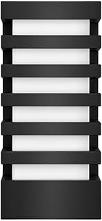 Cob LED Wall Light Aluminum Outdoor Indoor Sconce for Porch Garden Courtyard Corridor Warm White Modern Wall Lamp with Long Lifespan and Low Power Consumption