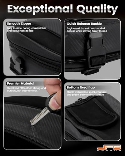 Bolsa para moto 12L doble uso universal asiento casco miniatura 6
