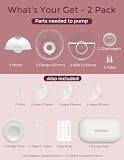 Momcozy M5-Smart Tire Lait, Gris, 2 Pièces - 6