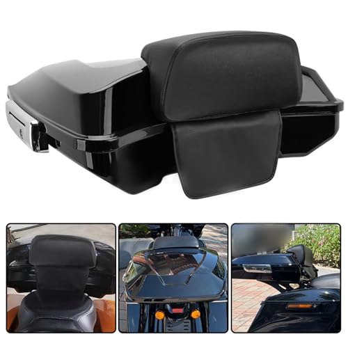 Support de dossier coffre pour moto Harley Touring Street Glide - 3