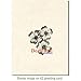 Deep Red Stamps Dogwood Flowers Rubber Cling Stamp 1.75 x 2.1 inches
