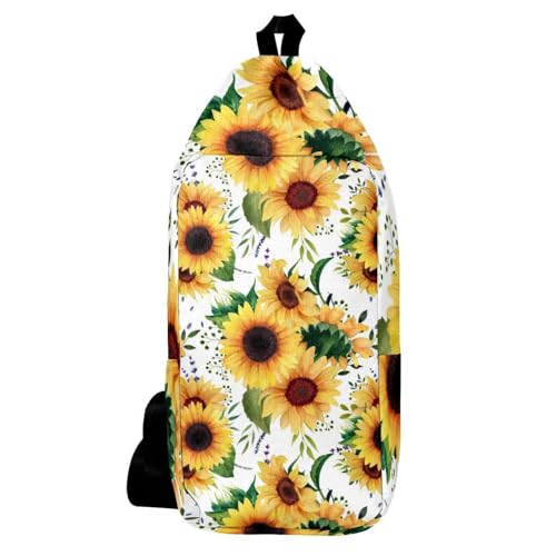 Sac à dos à bandoulière tournesol, emportez la joie des beaux jours avec vous