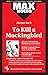 To Kill a Mockingbird (MAXNotes Literature Guides)
