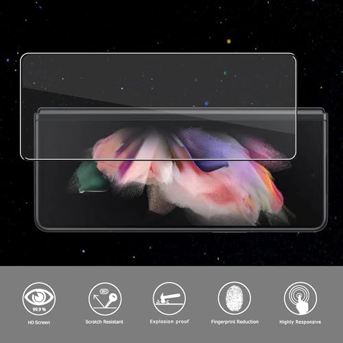 Image of STP FEEL Premium HD+ Tempered Glass Screen Protector Compatible For Samsung Galaxy Z Fold 6 5G (7.6 Inch, Pack of 1) | Edge to Edge Coverage With Easy to installation kit for Smartphone