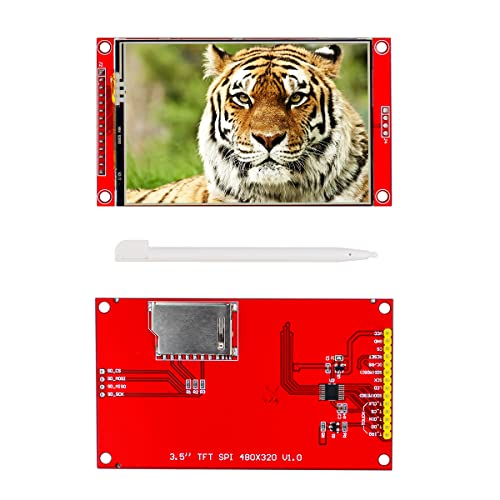 Hosyond 3.5 Inches Tft Lcd Touch Screen Shield Display Module 480X320 Spi Serial Ili9488 With Touch Pen Compatible With Arduino R3/Mega2560 Development Board #TOP5