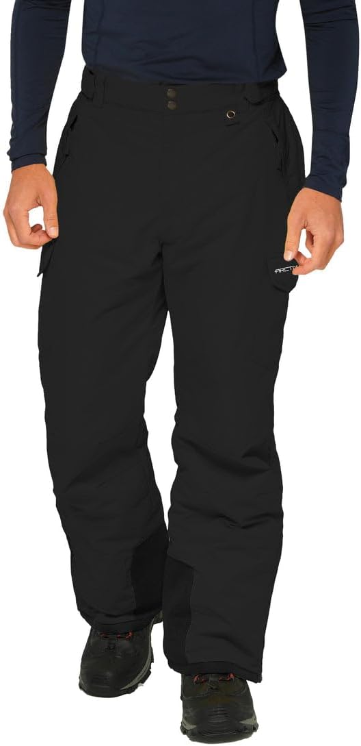Arctix Men's Snowsports Cargo Pants, Black, Small