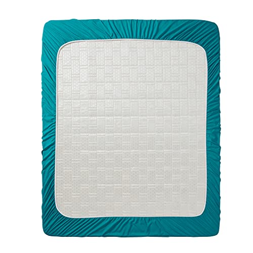 Image of Clara Clark Fitted Sheet, Extra Deep Pocket Fits Deep Mattress, Luxury Soft Fitted Sheet Only, Queen Teal