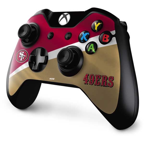 Skinit Decal Gaming Skin Compatible with Xbox One Controller - Officially Licensed NFL San Francisco 49ers Design