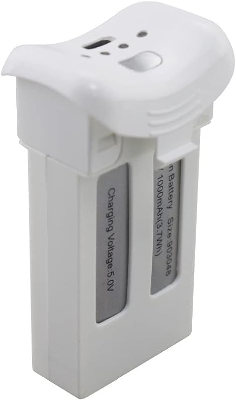 1PCS 3.7V 1000mAh Lithium Battery for SJRC S20W T25 Four-axis Drone Spare Parts Remote Control Drone White Battery