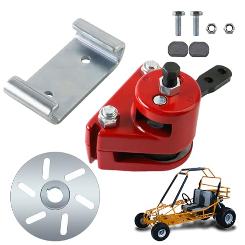 Upgrade Go Kart Mechanical Disc Brake Caliper and Bracket Kit