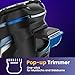 Skycool Electric Razor for Men Cordless, IPX7 Waterproof Mens Shaver, Wet & Dry, Electric Shaver with Pop-Up Trimmer, USB Fast Charging & Sensitive Skin Care, 2 Speed Modes, Ideal Gifts for Men