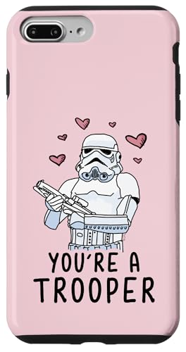 Coque iPhone 8 Plus Star Wars solide contre rayures motif Stormtrooper