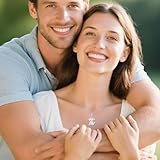 YFN Highland Cow Necklace Sterling Silver Highland Cow Pendant Necklace Moonstone Jewellery Gifts for Women - Image 3