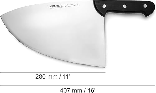 Vista 227 de Arcos Juego de Cuchillos 2 Piezas - Acero Inoxidable Nitrum y Hoja mm. 12.80 oz. Cuchillo de Cocina Profesional para Cocinar Mango Ergonómico