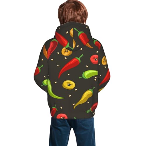 Chili2 Kid Hoodies Boys Sweatshirts Girls Pullover with Pocket4