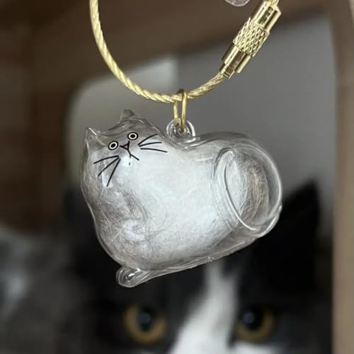 RIGIE Cat Fur Keychain Pack of 1 - Image 5