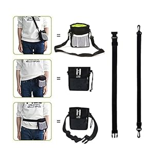 Dog Training Pouch Bag Dog Treat Training Pouch with Waste Bag Poop Bag Dispenser Collapsible Bowl Puppy Treat Bag with Waste Bag for Treats Kibbles Pet Toys Personal Effects 3 Ways to Wear Grey  Cucciolini Doodles Dog training pouch bag dog treat training pouch with waste bag poop bag dispenser collapsible bowl puppy treat bag with waste bag for treats kibbles pet toys personal effects 3 ways to wear grey   cucciolini doodles