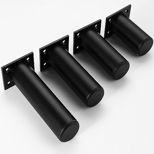 Patas de sofá regulables de aluminio para nivelar armarios y muebles 2