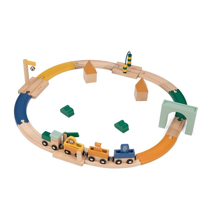 Amazon.co.jp: Trixie(トリクシー) レールセット 鉄道 列車 汽車
