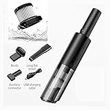 Car Wireless Handheld Vacuum Cleaner Home car Dual-use Portable Mini Vacuum Cleaner high-Power Ultra-Quiet Wet and Dry Dual-use Rechargeable USB 6000pa Large Suction Power 2021 New