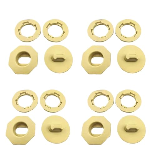 QASTGDE 1/4 ԗptA}bgNbv J[ybgz_[ ŒJ[ybgz_[ X[u ێe[i[ X^COc[ ԓANZT[(Beige 4 pcs)