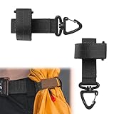 【Convient à de multiples scénarios】Le Pince à Glove Clip Multi-Usages convient à divers supports tels que les vêtements de travail, les ceintures et les sacs à dos, et peut être utilisé pour ranger des gants, des serviettes, des lunettes de protection et d'autres équipements, répondant ainsi aux besoins du travail et des activités de plein air.