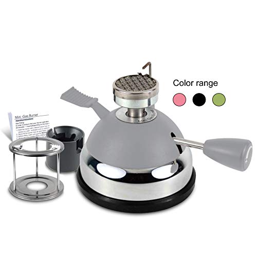 BLUEFIRE Butane Mini Burner for Tabletop Siphons Syphon, w Furnace Stand and Assembly