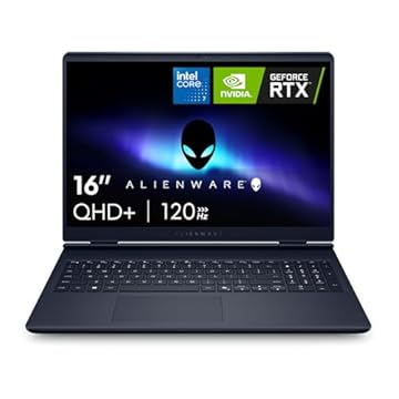 Notebook Gamer Alienware Aurora AC16-C7240H-D30 - Intel Core 7, NVIDIA RTX 3050, 16GB RAM, 512GB SSD, LED Full HD 120Hz, Linux