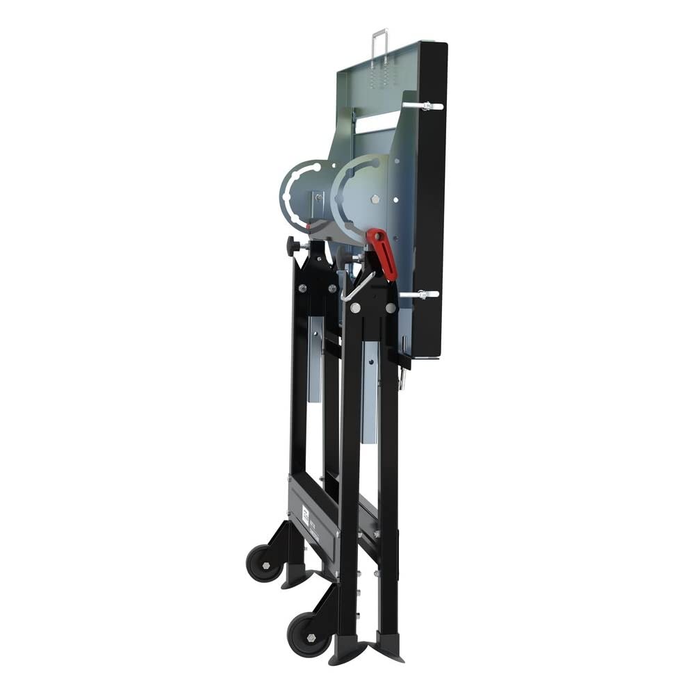 Güde MSKT 760 Mesa Plegable para Soldar Plataforma de Trabajo Galvanizada 76 x 51 cm 150 kg Altura Regulable 4 Posiciones Ruedas
