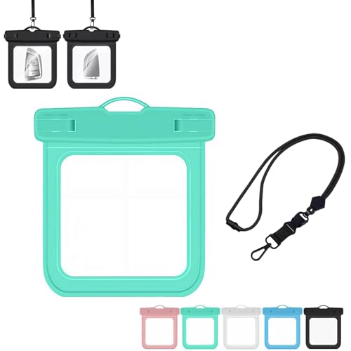 Cartera impermeable para natación, pequeña bolsa impermeable para llaves, IPX8, resistente al agua, funda para llavero de coche, bolsa seca, soporte de bolsillo con cordón para tarjeta de