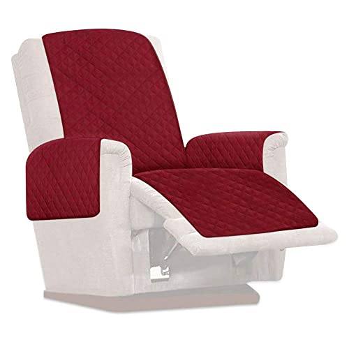 Muross Reversible Recliner Chair Protector, Waterproof Furniture Protector Slip