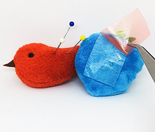 Peavytailor Sewing Pincushion For Sewing Machine 2Pcs Needle Storage And Organizer,Cute Shaped Needle Cushion For Sewing Diy Crafts -Blue Strawberry #TOP1