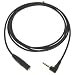 Valley Enterprises® 6' 3.5mm Male Right Angle TRRS to 3.5mm Female TRRS Audio Cable