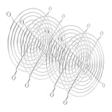 Installation simple : livré avec toutes les vis de montage nécessaires, permettant un processus d'installation simple et pratique pour les utilisateurs, grille de ventilateur d'ordinateur, grille de ventilateur colofan