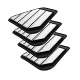 CA10110 Replacement 4 Pack Engine Air Filter for 2008-2017 Buick Enclave, 2009-2017 Chevy Traverse,
