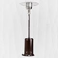Bigacc Outdoor Patio Heater 41,000BTU Propane Patio Heaters for Outdoor Use With Round Table Design,Tall Standing Hammered Auto Shut Off & Tip-Over Protection, Bronze