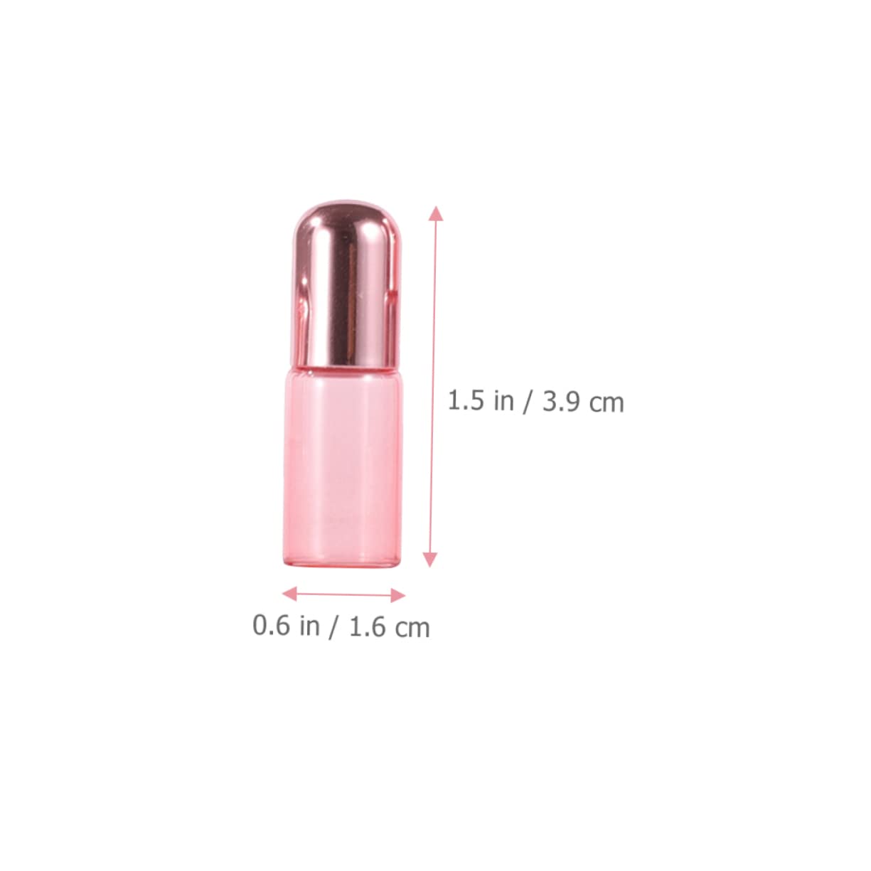 Housoutil 30pezzi Bottiglie Per Essenziali Roller Bottles Con Design Per Profumi e Cosmetici