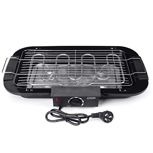 1300W Tragbarer Elektrogrill Smokeless Elektro Pan Grill BBQ Grillhaus Barbecue Mini Antihaft-Platte Elektrogrill Maschine